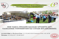 Tazelenme Üniversitesi Tanıtım Günleri