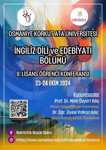 İngiliz Dili ve Edebiyatı Bölümü II. Lisans Öğrenci Konferansı