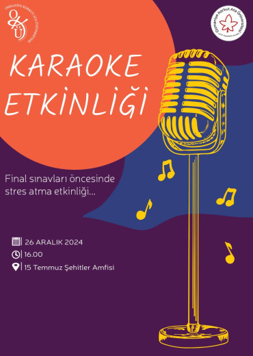 Karaoke Etkinliği