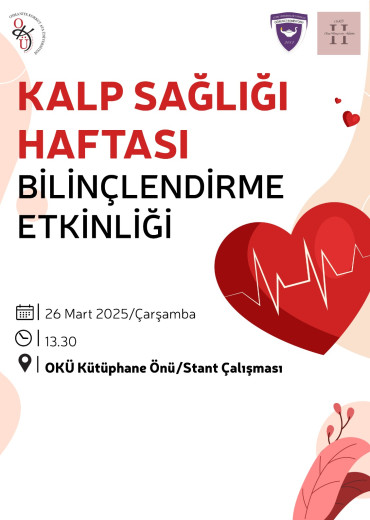 Kalp Sağlığı Haftası Bilinçlendirme Etkinliği