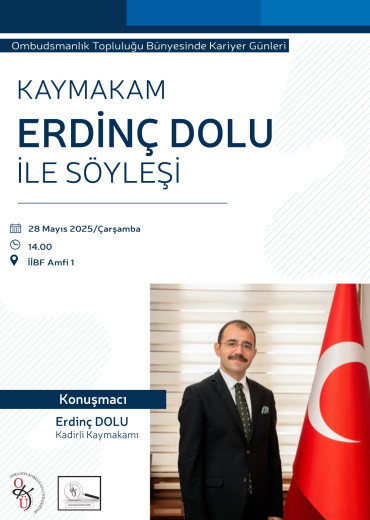 Kaymakam Erdinç DOLU ile Söyleşi
