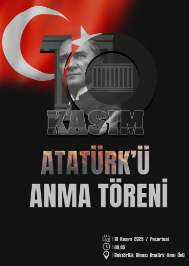 10 Kasım Atatürk’ü Anma Töreni