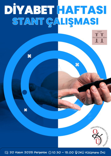 Diyabet Haftası Stant Çalışması