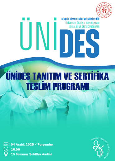 ÜNİDES Tanıtım ve Sertifika Teslim Programı