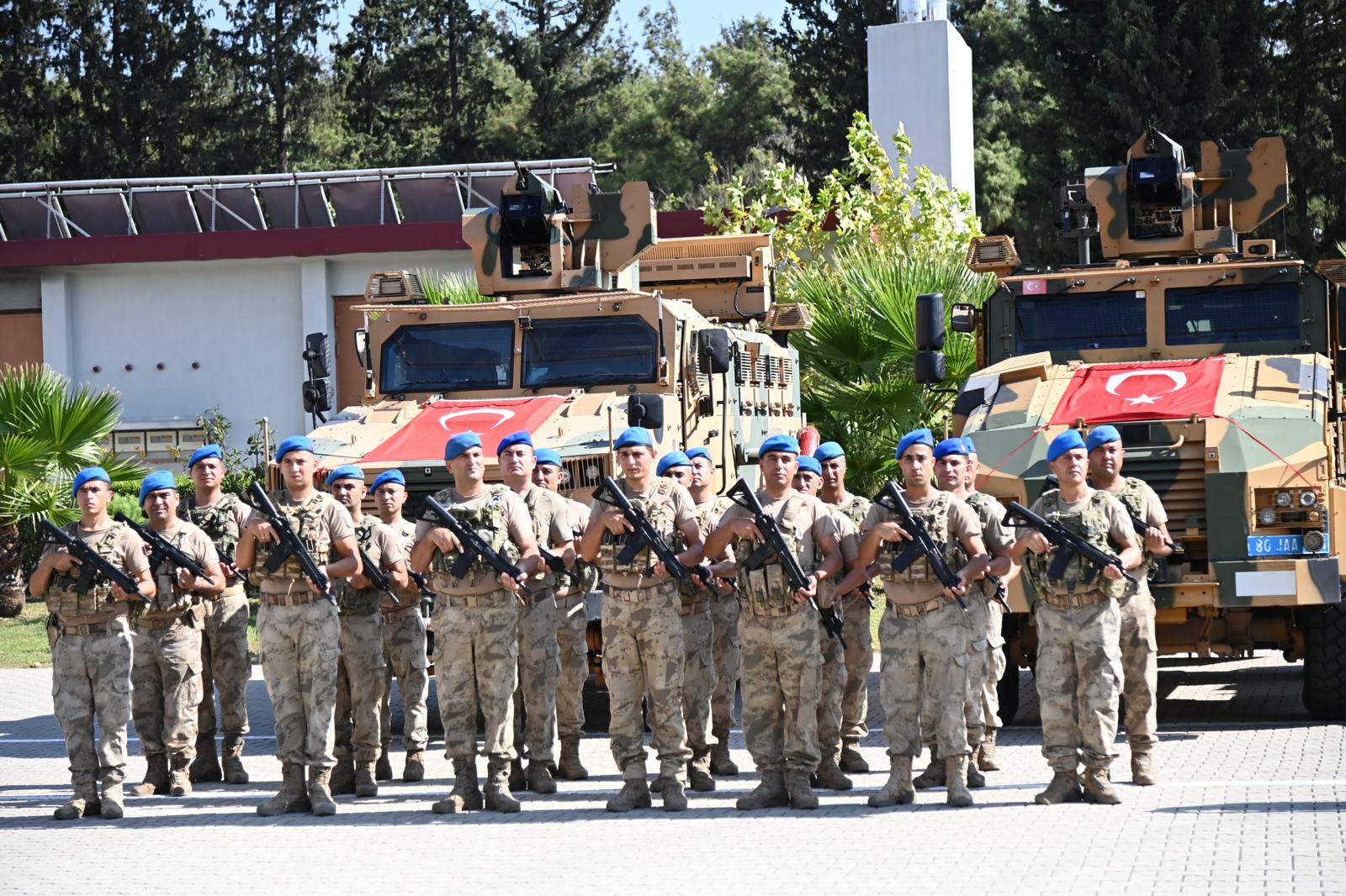 Osmaniye Kahraman Komandoları El Bab'a Uğurladı