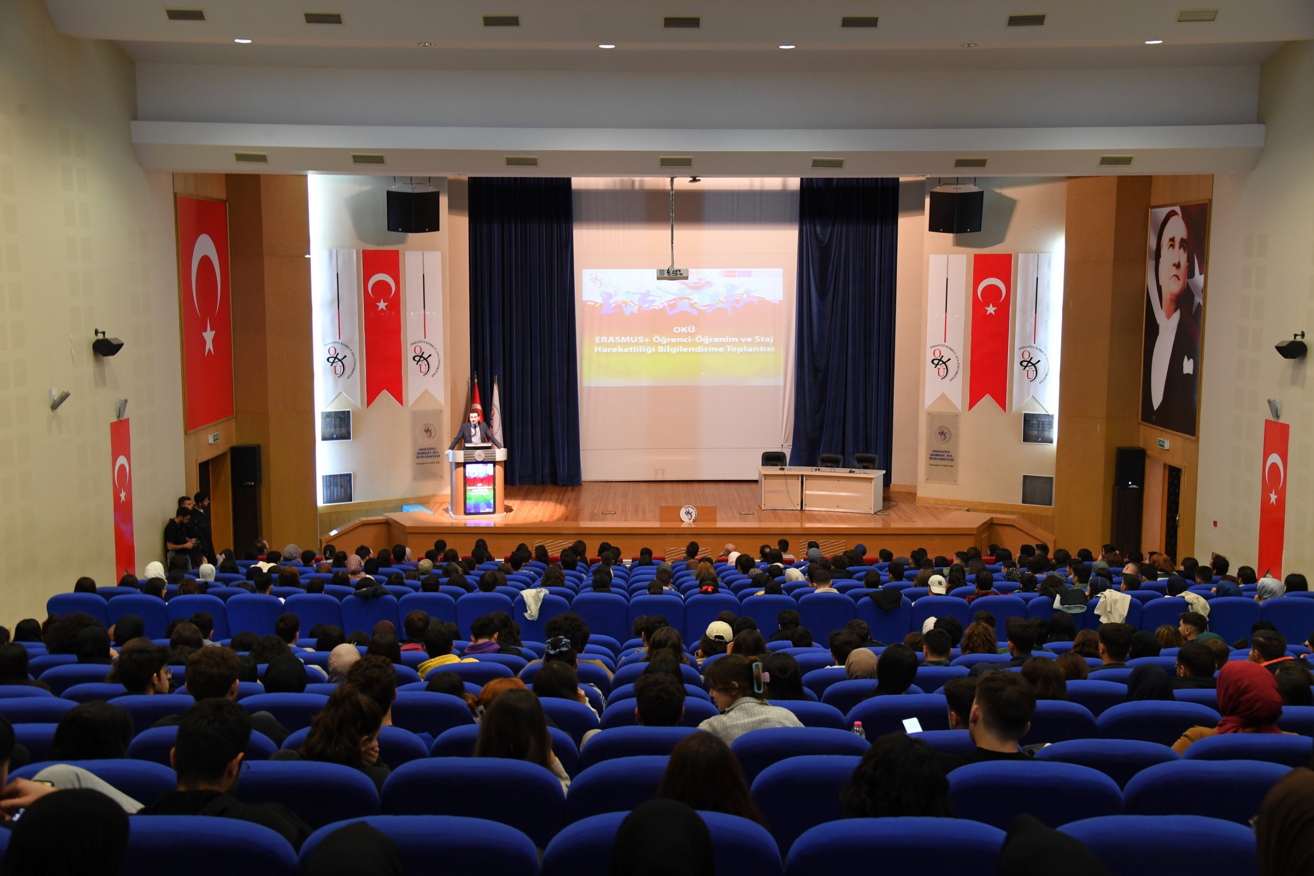 Üniversitemizde Erasmus+ Öğrenci-Öğrenim ve Staj Hareketliliği Bilgilendirme Toplantısı Gerçekleştirildi