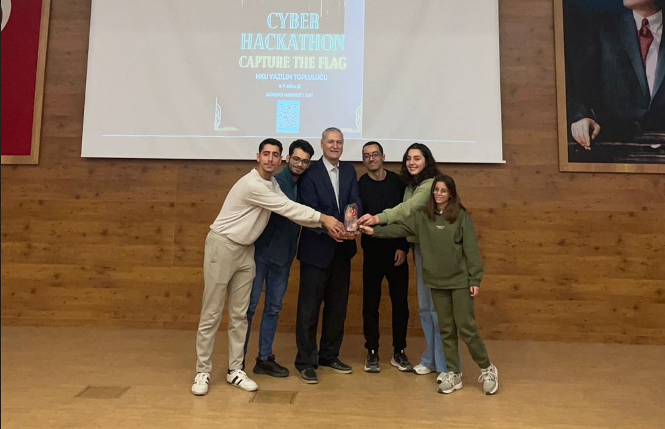 OKÜ Cybermind Ekibi ‘’Siber Güvenlik Hackathon’’unda 3. Oldu