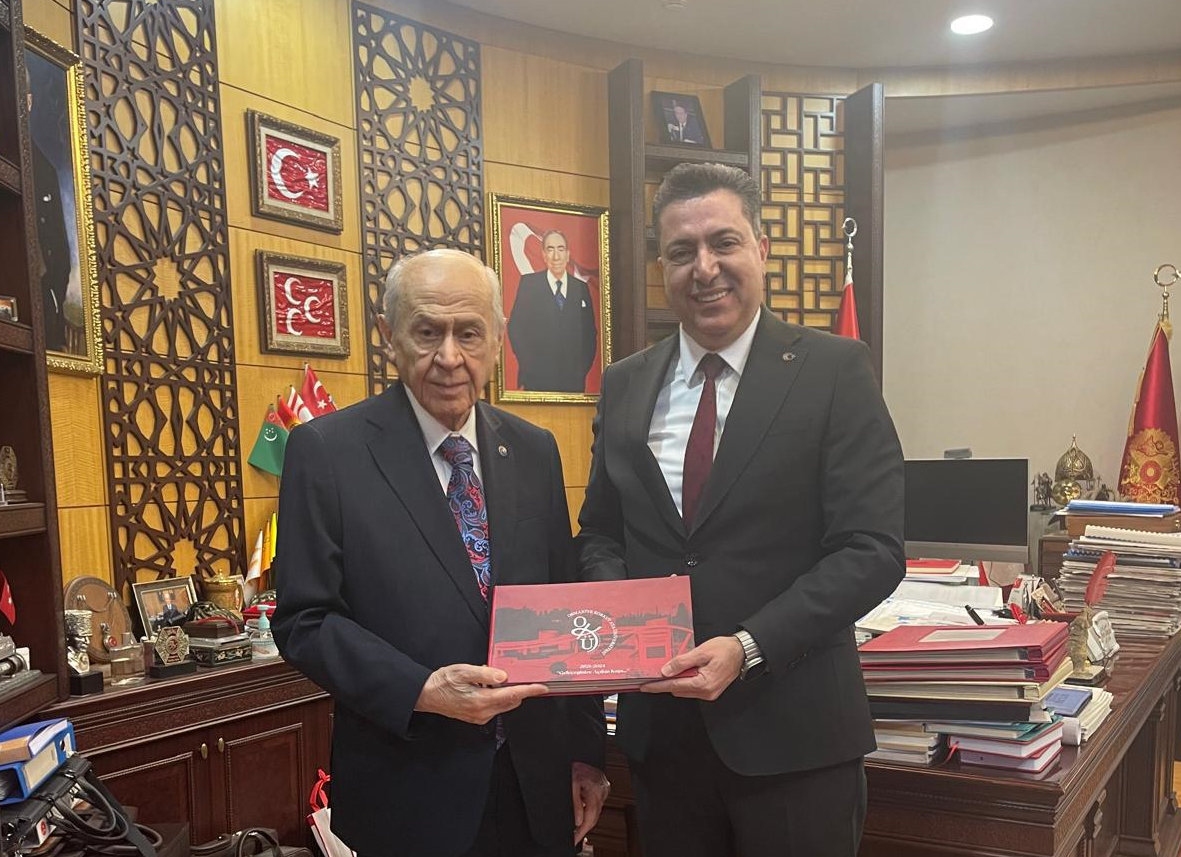 Rektörümüz Prof. Dr. Turgay Uzun’dan MHP Genel Başkanı Dr. Devlet Bahçeli’ye Ziyaret