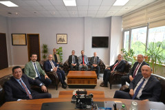 KSÜ Rektörü Prof. Dr. Alptekin Yasım’dan Rektörümüze Ziyaret