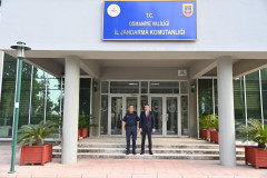İl Jandarma Komutanı J. Kd. Alb. Şener Kaytez’e İade-i Ziyaret