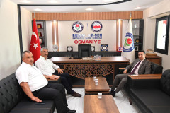 Rektörümüzden Eğitim Bir Sen Şube Başkanına İade-i Ziyaret