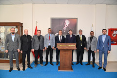 Osmaniye Belediye Başkanı İbrahim Çenet’ten Rektörümüze Ziyaret