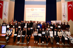 Üniversitemizde ÜNİDES Sertifika Teslimi ve Proje Tanıtım Programı Düzenlendi