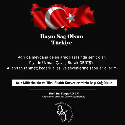 Başın Sağ Olsun Türkiye