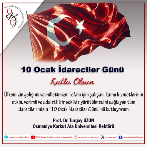 10 Ocak İdareciler Günü