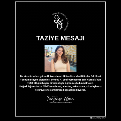 Taziye Mesajı