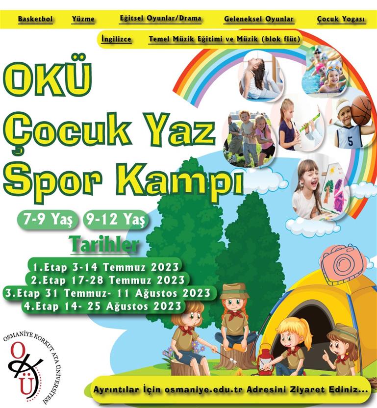 OKÜ Çocuk Yaz Spor Kampı 