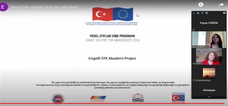 10-16 Mayıs Engelliler Haftası Ötekileştirmeden Yaşamak Konulu Söyleşi Etkinliği