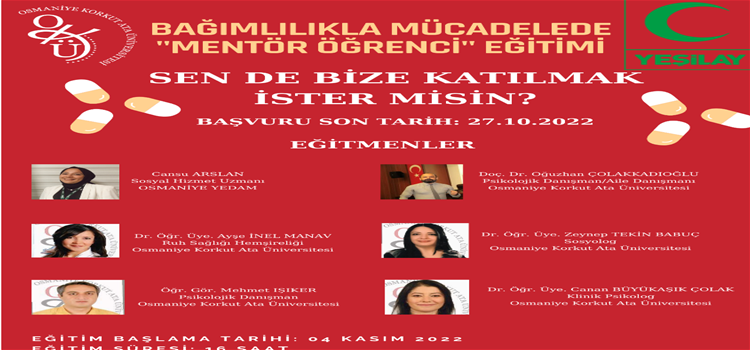 Bağımlılıkla Mücadele Etmede 