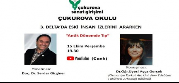 Dr.Öğr.Üyesi Ayça Gerçek, Antik Dönem\'de Tıp başlıklı konferans verdi.