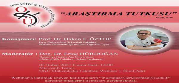 \'Araştırma Tutkusu\' Semineri