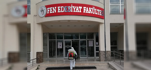 Sınav Salonları Dezenfekte Edildi