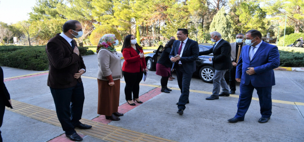 Üniversitemiz Rektöründen Osmaniye Meslek Yüksekokulu'na Ziyaret