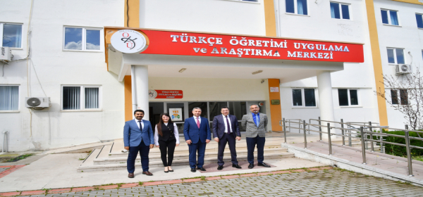 Rektörümüz Prof. Dr. Turgay UZUN'dan Merkezimize Ziyaret