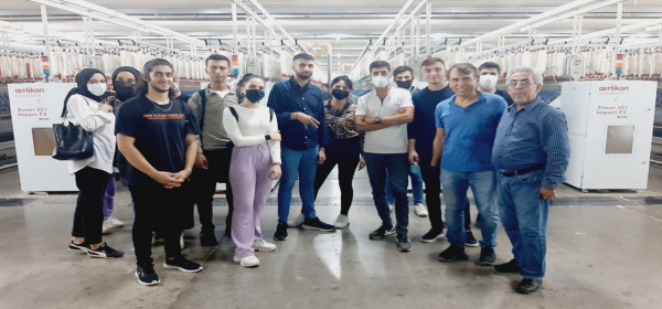 Beyteks İplik Fabrikasına Teknik Gezi  