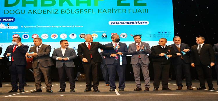 Rektörümüz, Doğu Akdeniz Kariyer Fuarı 2022 Açılış Programına Katıldı