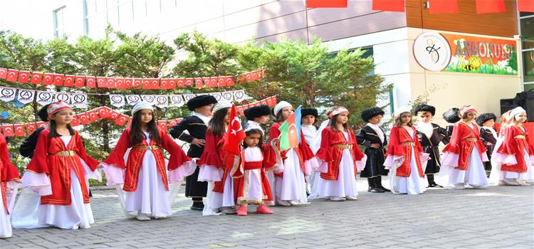 OKÜ Anaokulu'nda 29 Ekim Cumhuriyet Bayramı Coşkusu