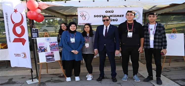 Kalite Kulübü Olarak OKÜ Öğrenci Kulüpleri Tanıtım Etkinliğine Katıldık…