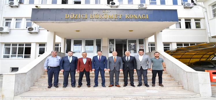 Rektörümüzden Düziçi MYO’ya ve Düziçi Kaymakamlığına Ziyaret