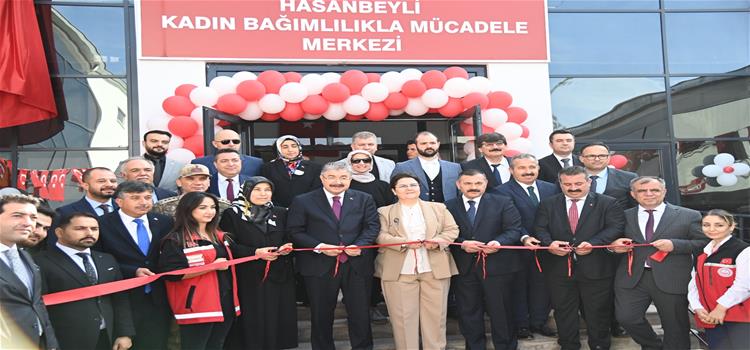 Rektörümüz Hasanbeyli Kadın Bağımlılıkla Mücadele Merkezi Açılışına Katıldı