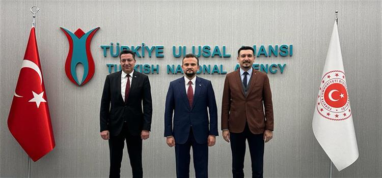 Rektörümüzden Türkiye Ulusal Ajansı Başkanına Ziyaret