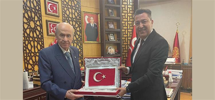 Rektörümüz Prof. Dr. Turgay Uzun, MHP Genel Başkanı Sayın Dr. Devlet Bahçeli’yi Ziyaret Etti