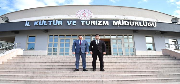 Rektörümüz, İl Kültür ve Turizm  Müdürlüğünü Ziyaret Etti