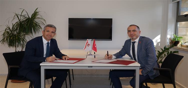 Üniversitemiz ENERMER ile Uluslararası Kıbrıs Üniversitesi SERC Arasında İş Birliği Protokolü