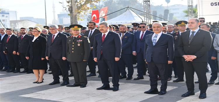 Rektörümüz Osmaniye’nin Düşman İşgalinden Kurtuluşunun 102. Yıl Dönümü Törenlerine Katıldı