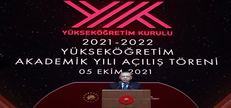 Rektörümüz Prof. Dr. Turgay Uzun, Cumhurbaşkanlığı Külliyesi’nde Akademik Yılı Açılış Törenine Katıldı