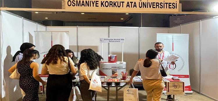 OKÜ Üniversite Tercih Fuarlarında Aday Öğrencilerle Buluştu