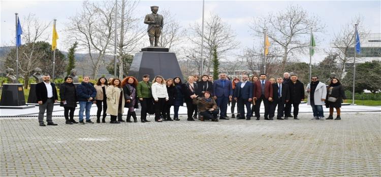 Üniversitemiz AB Projesi Toplantısına Ev Sahipliği Yaptı