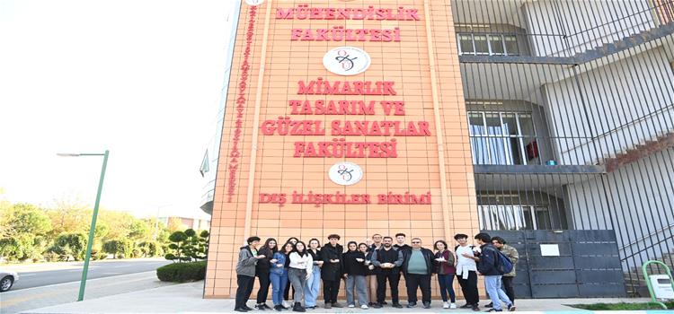 İskenderun'dan Fatih Anadolu Lisesi Öğrencileri Üniversitemizi Gezdi