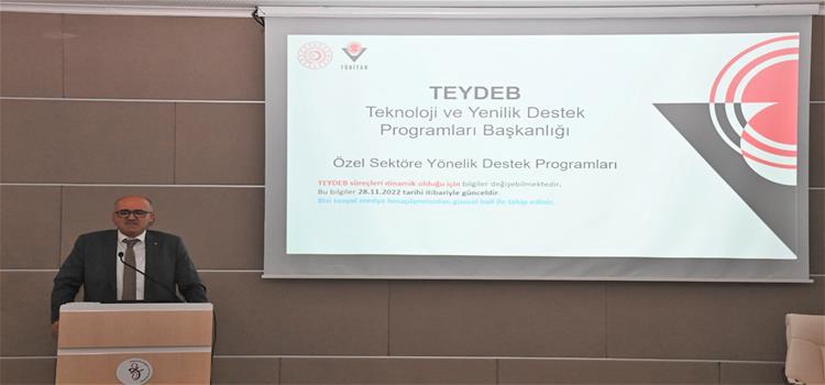 Üniversitemizde TÜBİTAK Destekleri Bilgilendirme Toplantısı Düzenlendi