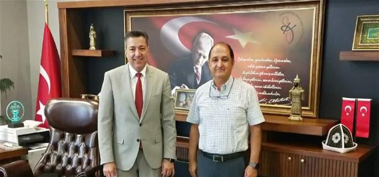 Gaziantep Üniversitesi Öğr. Üyesi Doç. Dr. Ali Fuat Gökçe’den Rektörümüze Ziyaret