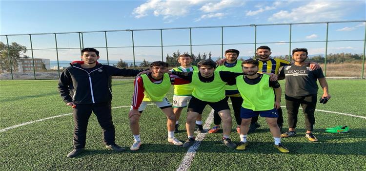 FUTBOL TURNUVASI DÜZENLENDİ