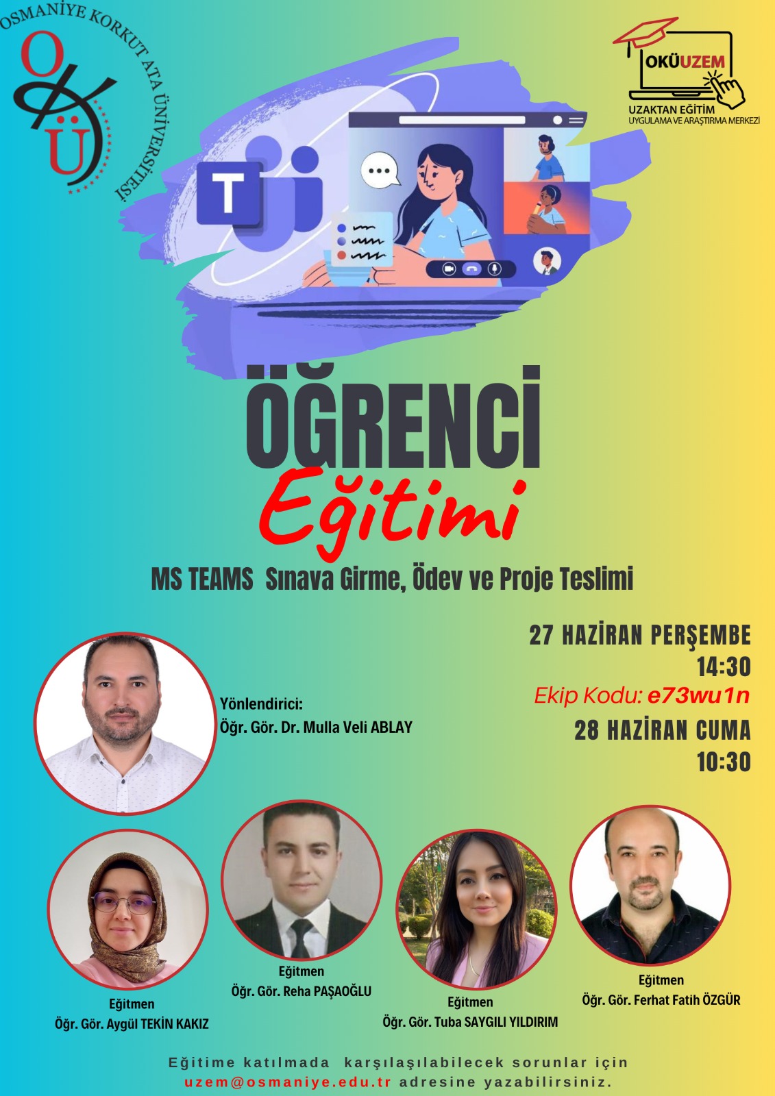 MS Teams Öğrenci Eğitimi