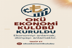 OKÜ EKONOMİ KULÜBÜ KURULDU!
