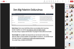 BOLOGNA SÜRECİ KAPSAMINDA BİLGİLENDİRME TOPLANTISI: DERS BİLGİ PAKETLERİ REVİZE EDİLİYOR
