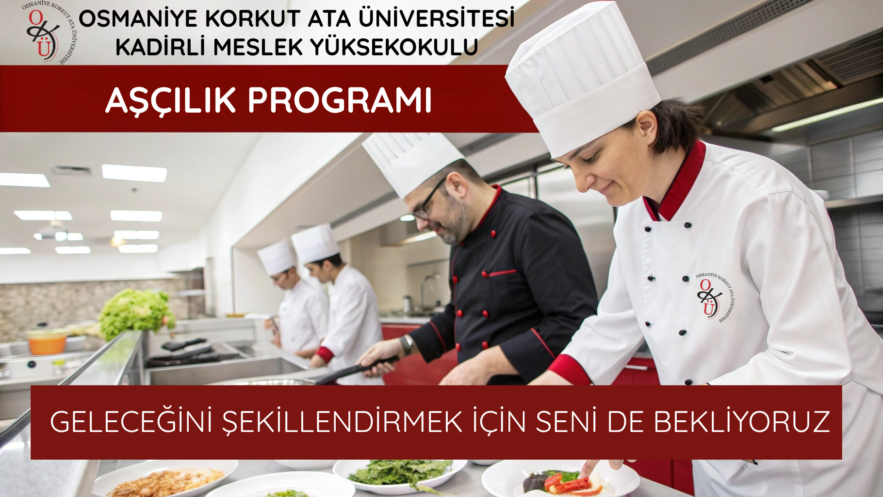 GELECEĞİNİ ŞEKİLLENDİRMEK İÇİN SENİ DE BEKLİYORUZ